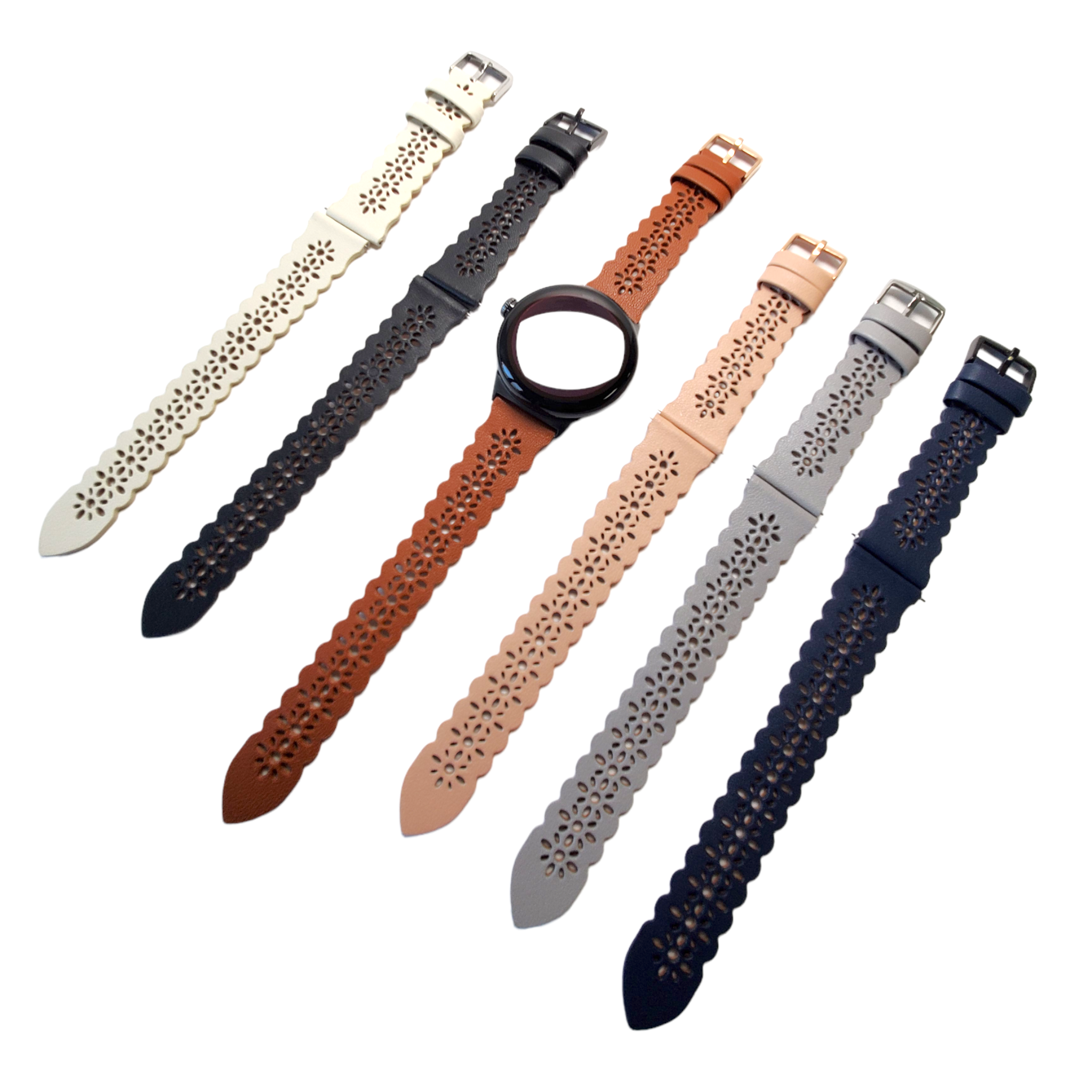 Lace Leather Bracelet Watch Band for Google Pixel