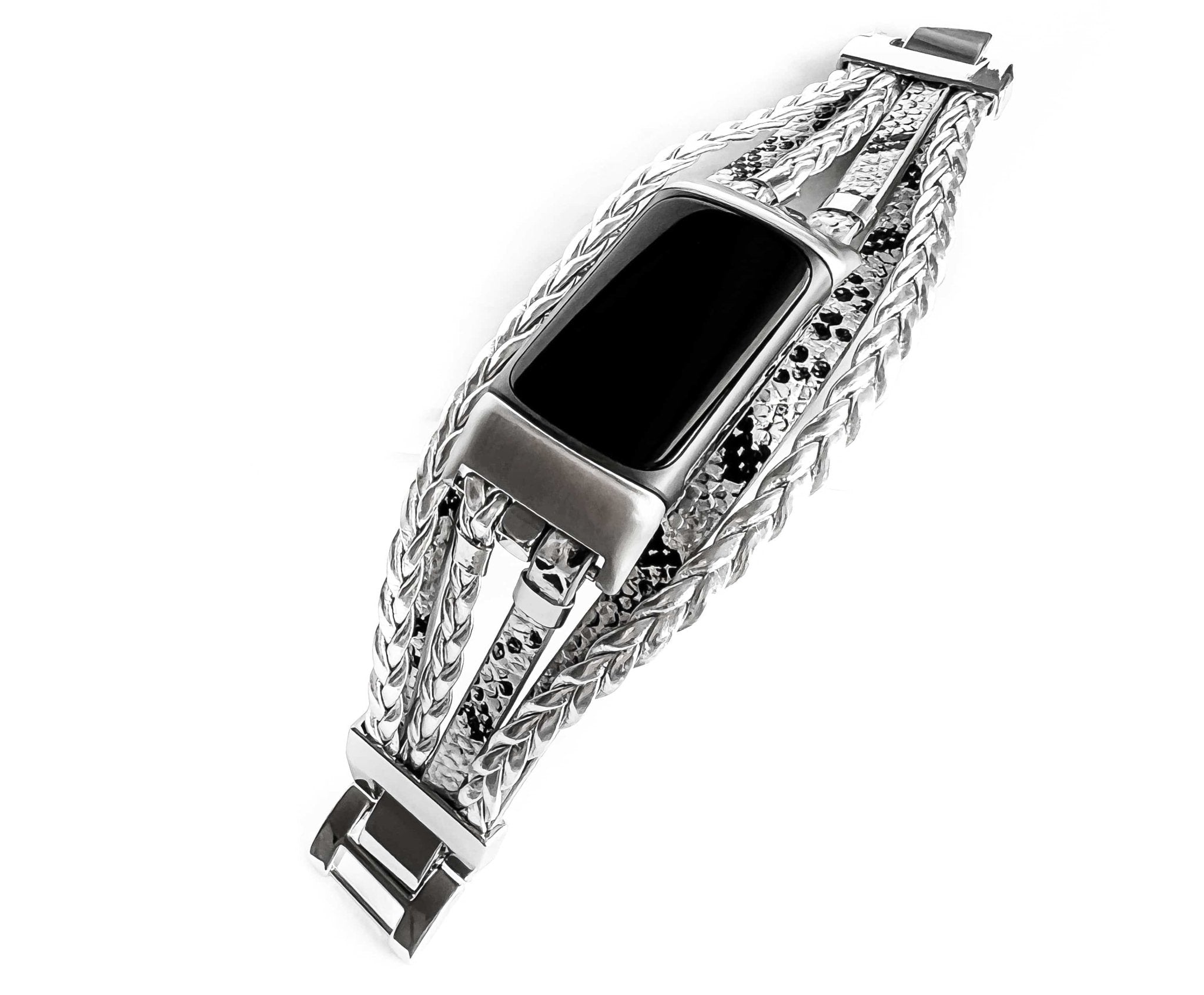 Posh Chic Layered Watch Bracelet Band for Fitbit Charge 5 - Mareevo