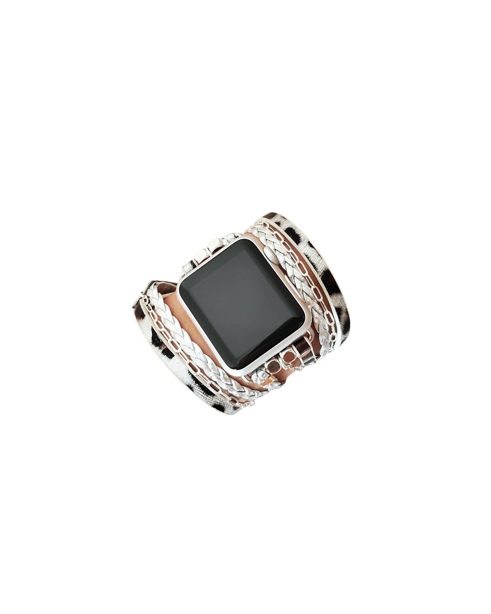 Leopard Chic Wrap Watch Bracelet Band