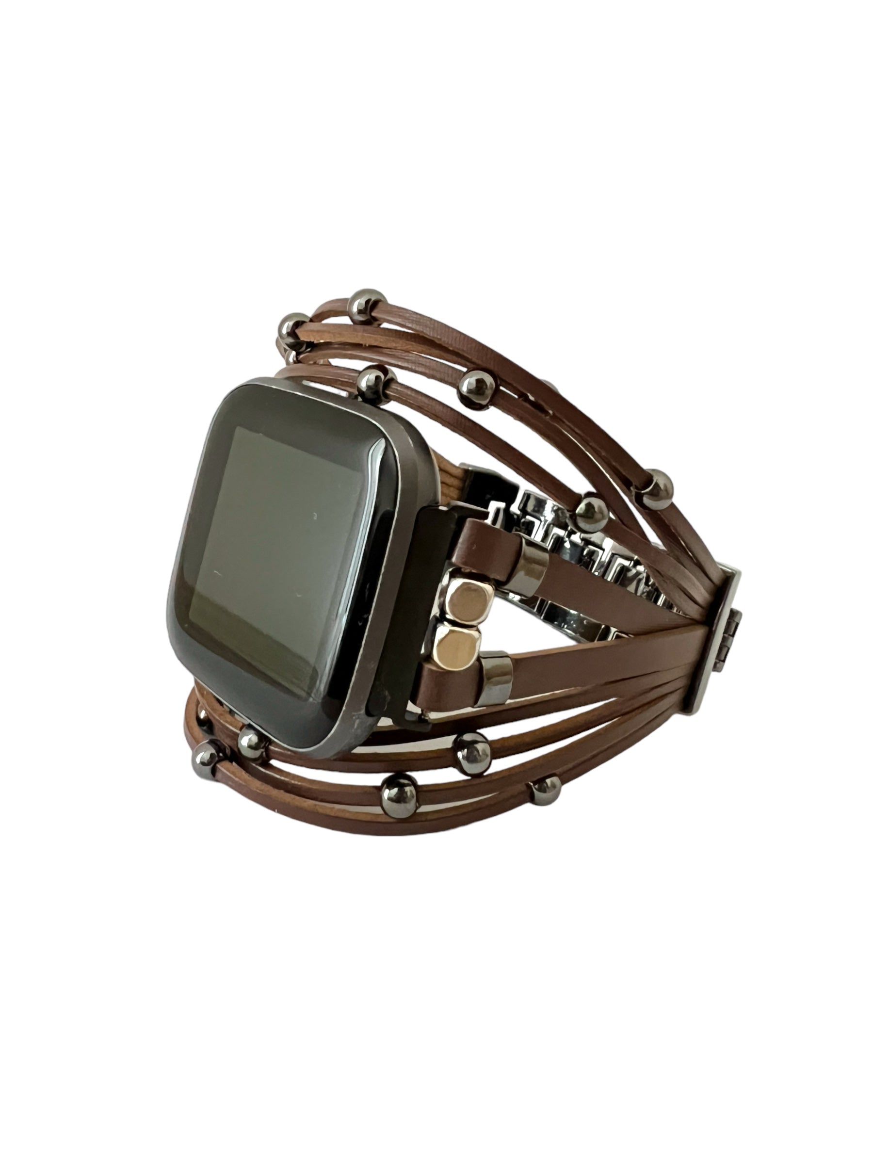 LABEAD Layered Watch Band for Fitbit Versa and Sense Watch