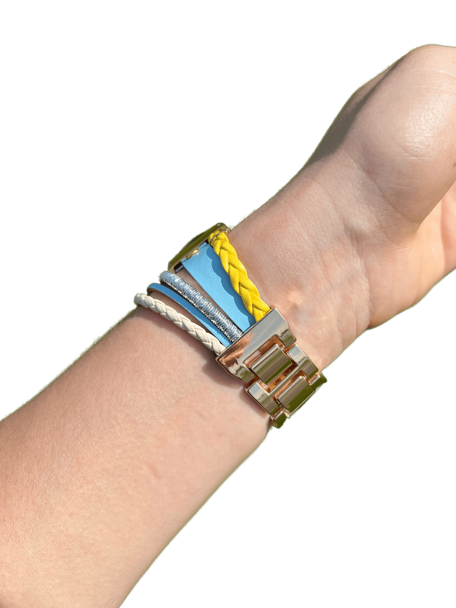 Bichrome Posh Chic Watch Bracelet Band - Mareevo