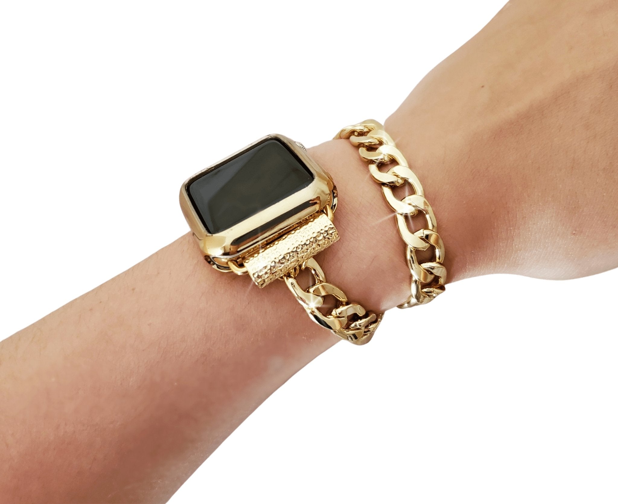 GUCCI Gold Plated Chain Bracelet Watch – ATTICO ORO