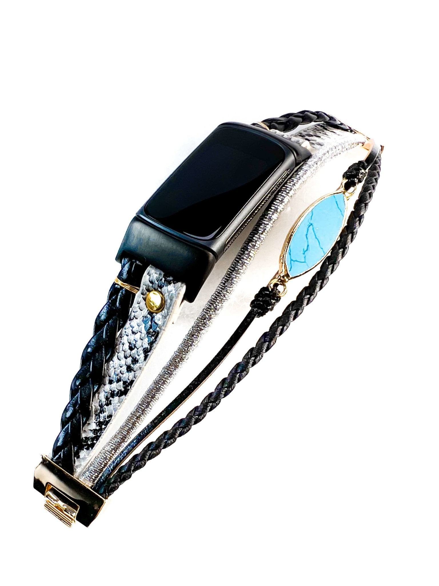 Posh Chic Layered Watch Bracelet for Fitbit Charge 5