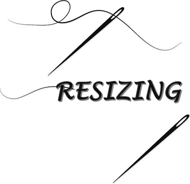 Resizing/Remaking Fee - Mareevo