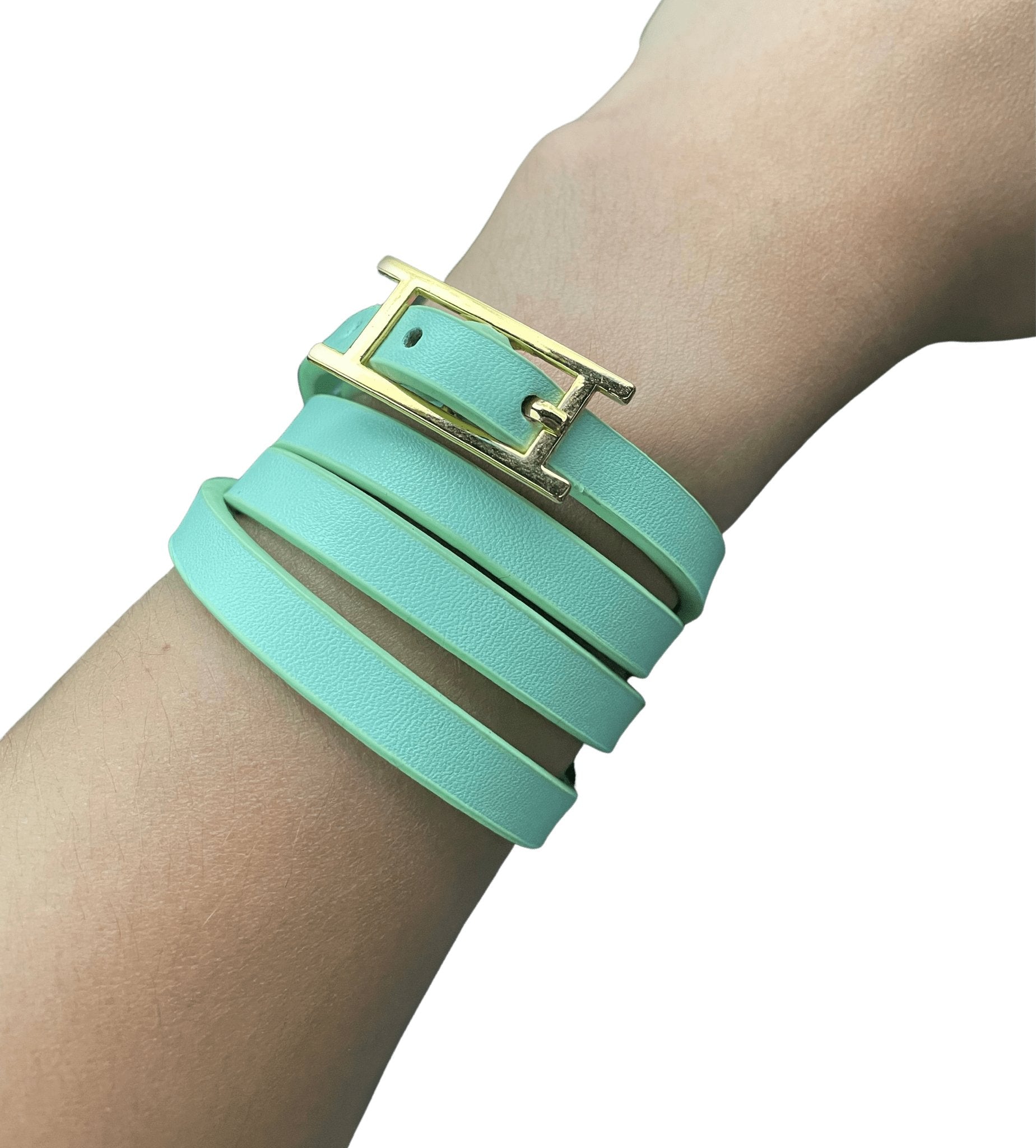 H leather bracelet Clearance